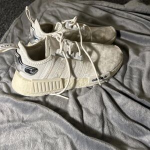 adidas Women's Sneakers in White and Silver